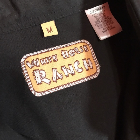 White Horse Ranch Men's Western Shirt Medium - Picture 4 of 6